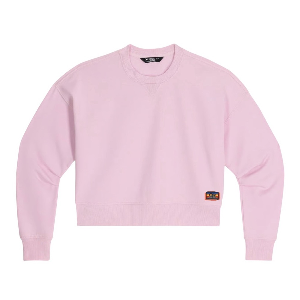 Outdoor Research Essential Fleece Crew Pullover Margarita Pink Size Large NWT